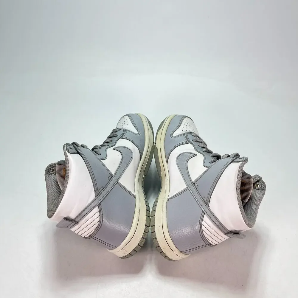Nike Dunk High Next Nature GS Wolf Grey Marigold Sneakers FD9773-001 Youth Sz 4Y